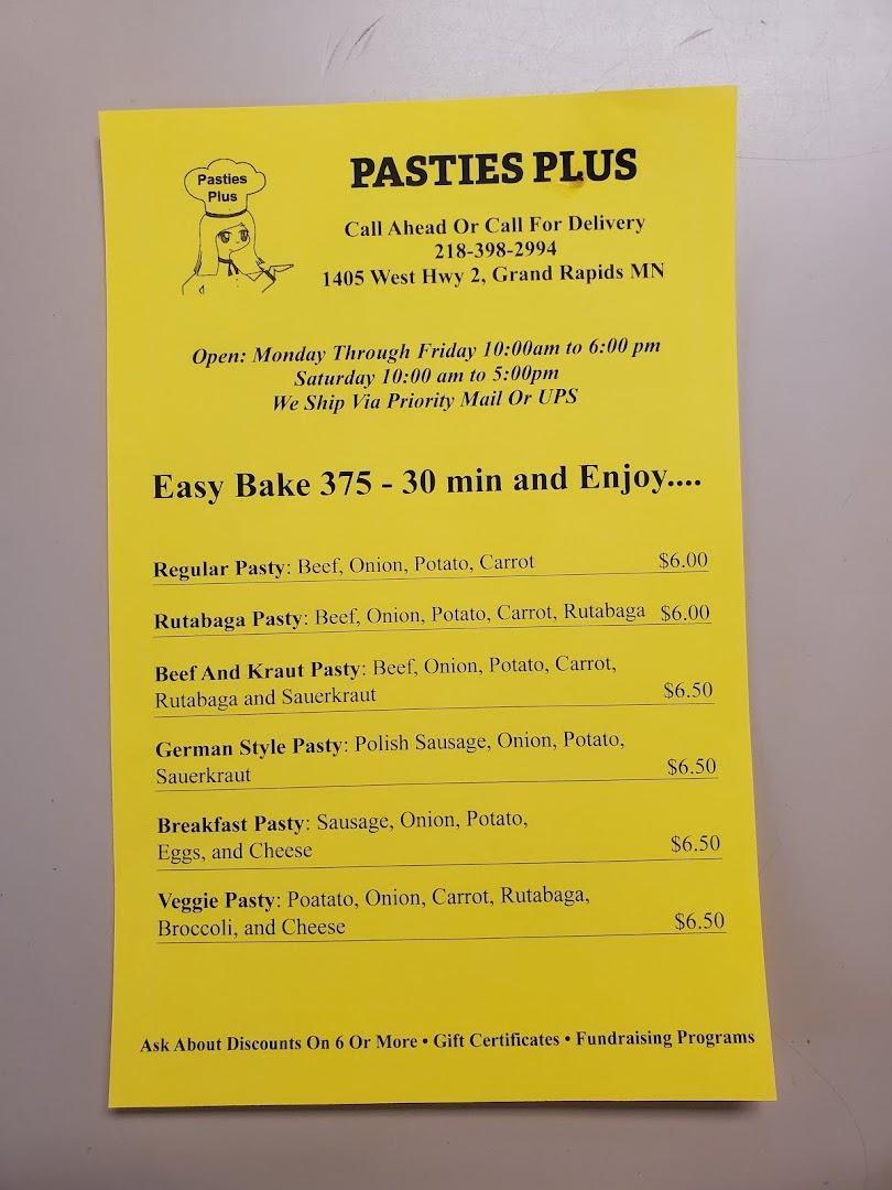 Pasties Plus